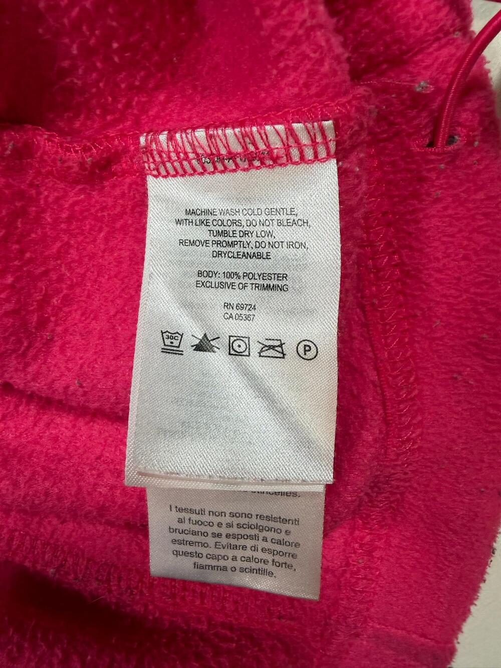 Columbia Jacket Womens Size M Pink Fleece Full Zip Pockets Lightweight Warm - Picture 5 of 6